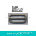 metal rectangle buckle slider for belt (#BK4306/38mm)